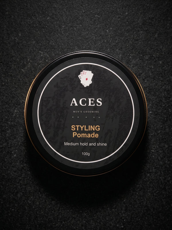 Styling Pomade — Aces Men's Grooming | Vegan Australian Grooming